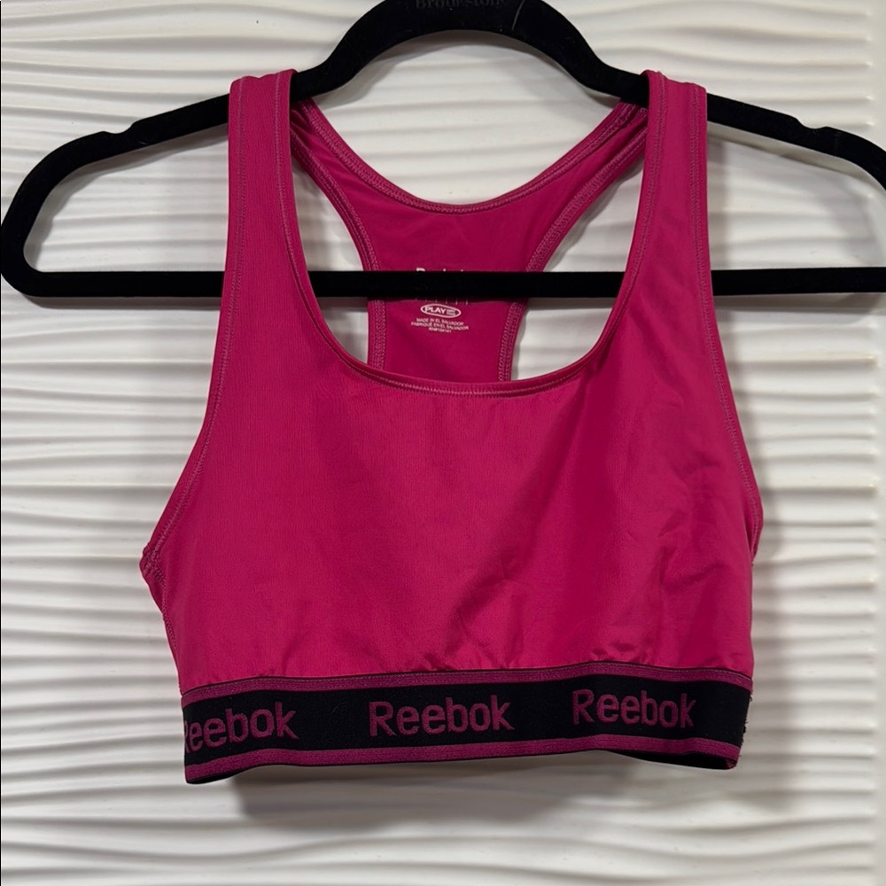 Reebok Women's Pink Sports Bra